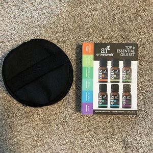 Artnaturals Top 6 Essential Oils Set and Travel Case